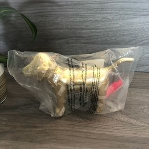 Victoria's Secret Pink Mini Gold Dog New